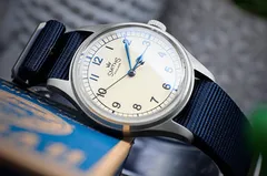 Timefactors Smiths Air Ministry PRS-29AM on navy NATO strap