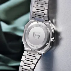 Pagani Design PD-YS019 solid screw-down caseback engraved "Stainless steel", "50M" and PD-YS019
