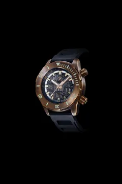 Zelos Abyss 2 3000m Bronze, meteorite dial, bronze bezel