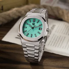 Watchdives WD0013B with matte turquoise dial