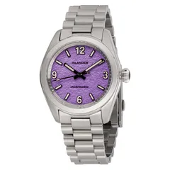 Islander Brookville Calligraphy Edition with lavender parchment dial