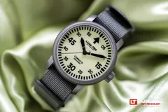 Lüm-Tec Combat B72 on a grey nylon strap