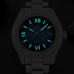 AddiesKIN K002 lume shot, hands and indices glowing blue