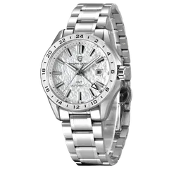 Pagani Design PD-1792 GMT with textured white dial