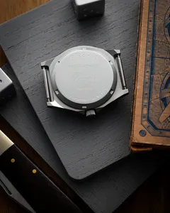 Caseback of the Timefactors Precista Military PRS-10 Sapphire
