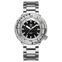 Addiesdive AD2098 with black wave-textured dial