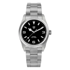 Watchdives WD1016 39mm with enamel black dial