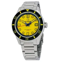 Islander Bumble-Bee Bayport 40mm with yellow dial and black and yellow bezel on H-link bracelet