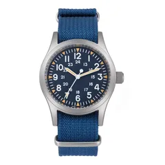 Militado ML05B, Blue dial, on nylon strap