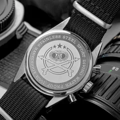 Addiesdive AD2517/AD2543 engraved solid caseback