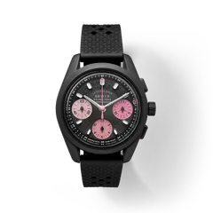 Bravur Grand Tour IV in a black PVD case on a black FKM rubber strap