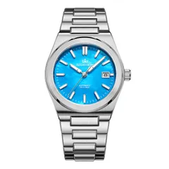 AddiesKIN K008 with sky blue mother-of-pearl dial