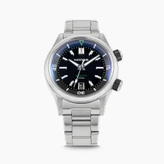 Nodus Duality II Chasm Black, 60-minute internal bezel