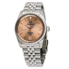 Islander Manhasset with rose gold 3-6-9 dial on 5-link steel bracelet