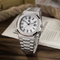 Watchdives WD0013B with matte white dial