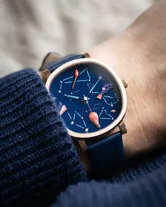 Oliver Jeffers x Anicorn Time and Space on the wrist