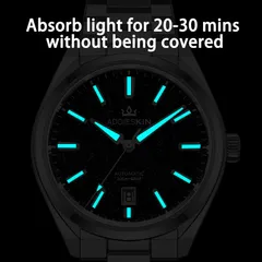 AddiesKIN K010 lume shot, hands and indices glowing blue
