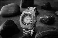 San Martin SN070-T on titanium bracelet