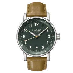 Marloe Haskell Field Standard, matte forest green dial