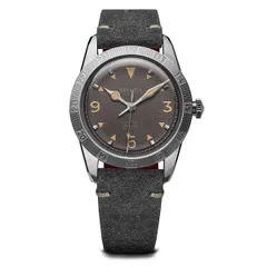 Geckota Airstream Frontier Brown Textured Dial