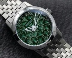 Cincinnati Watch Company Eden Park Green, green enamel dial