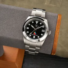 Raven MCTP 36mm, black dial with Warfighters logo, on oyster bracelet