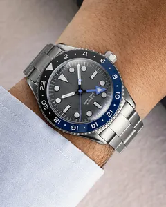 Undone Basecamp Titanium GMT Collector on the wrist