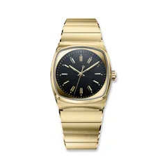 Brew Metric Lite, Gold and Black, gold PVD case, black dial