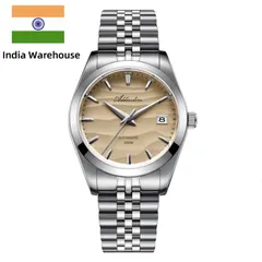 Addiesdive AD2059 with desert yellow sand-texture dial (India-warehouse badge)