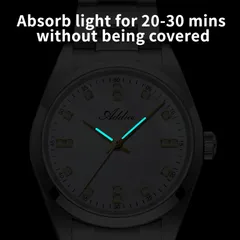Addies AW25909 lume shot, only the hands glowing