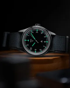 Lume shot of the Timefactors Smiths Military PRS-29A
