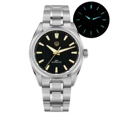 Watchdives WD0003C Elementum with black enamel dial and gilt indices