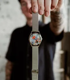Mr Jones Houseparty on the wrist
