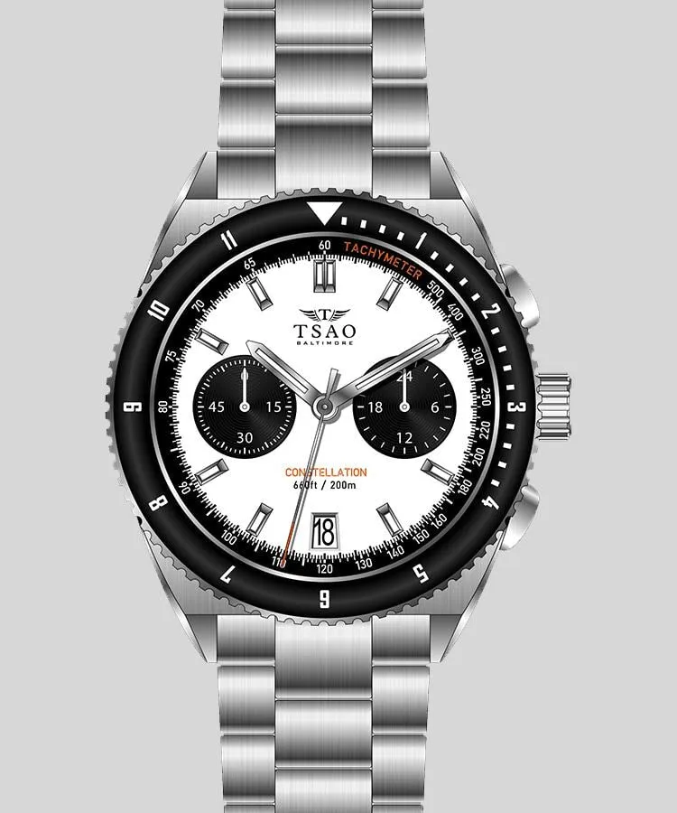 Tsao Baltimore Constellation Chrono-Diver Panda