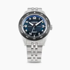 Nodus Sector II Pilot Phantom with black DLC bezel