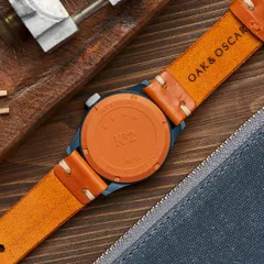 Oak & Oscar Batch Nº2, burnt orange coated solid caseback