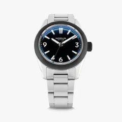 Nodus Sector II Sport Onyx, onyx stone dial, black DLC bezel and crown