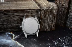 San Martin FS-01 Damascus steel caseback