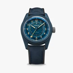 Nodus Sector II Field Titanium Cerakote Edition Dusk, blue Cerakote case and gradient dial