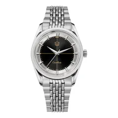 Watchdives WD1954 Arctic Classic with sunray black dial