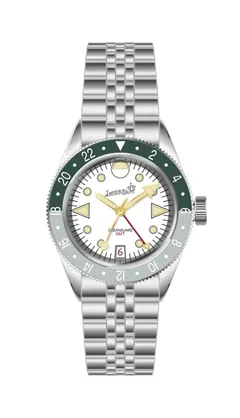 Imperial Oceanguard GMT x Odokadolo Viridian, white dial, one of one (render)