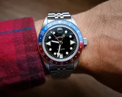 Imperial Oceanguard GMT, black dial, Pepsi bezel (photo)
