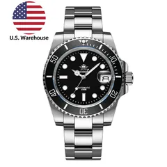 Addiesdive H3AC with black dial and black ceramic bezel (U.S. warehouse listing photo)