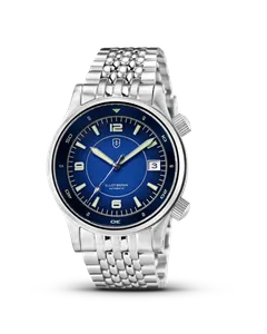 Elliot Brown Canford Automatic Blue Fumé