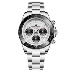 Pagani Design PD-1644 Gray with meteorite-pattern dial and black bezel