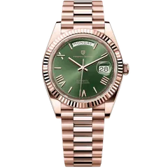 Pagani Design PD-1783 in rose gold tone with green dial