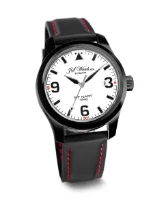 JS Watch Co. Reykjavik Sif N.A.R.T. 1948 Black Case, White Dial