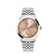 Vaer C1 Ceremony Salmon 36mm on jubilee bracelet