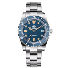 Addiesdive AD2501 with blue dial and blue ceramic bezel