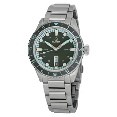 Islander Greenport with stone grey dial, light blue accents and grey 12-hour bezel